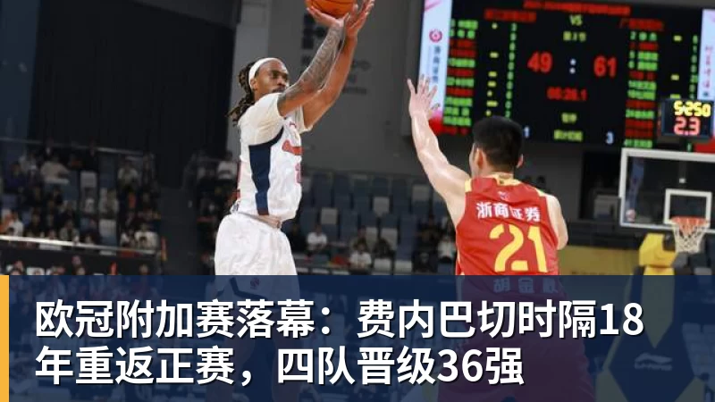 开云下注欧冠附加赛落幕：费内巴切时隔18年重返正赛，四队晋级36强
