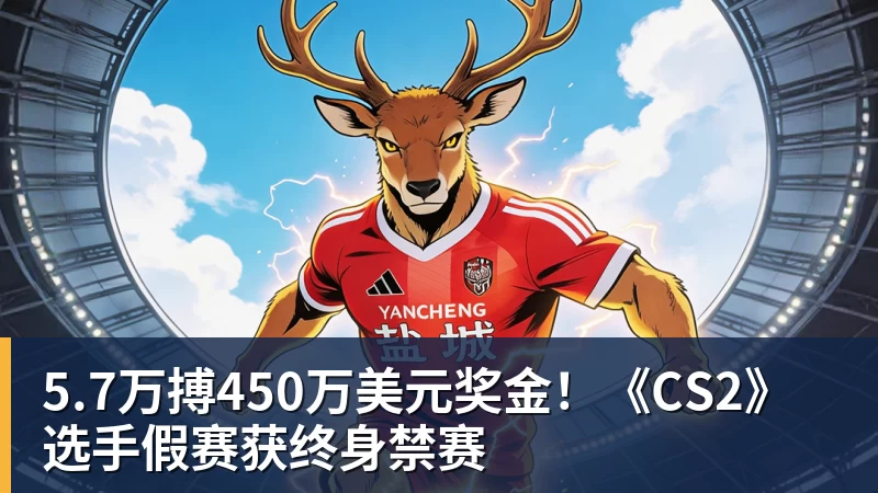 开云下注5.7万搏450万美元奖金！《CS2》选手假赛获终身禁赛