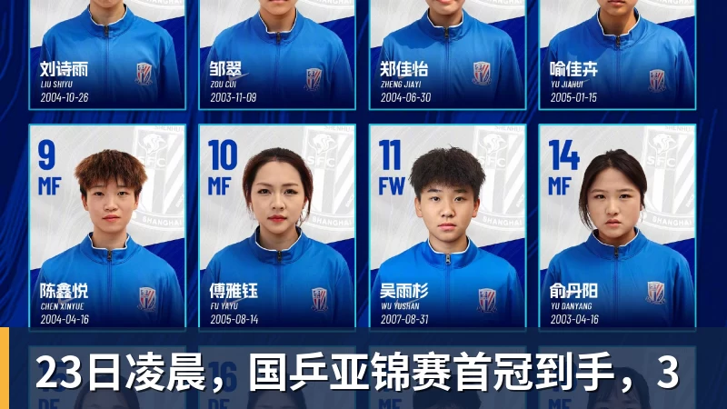 开云下注23日凌晨，国乒亚锦赛首冠到手，3