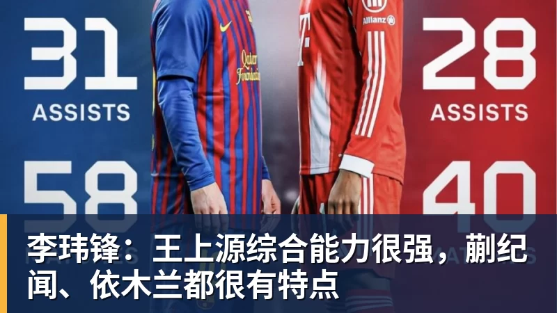 开云下注李玮锋：王上源综合能力很强，蒯纪闻、依木兰都很有特点